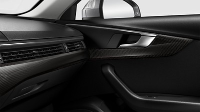Decoratielijsten, carbon in RS-optiek Audi exclusive