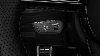Cruise control system a. speed limiter, feature on demand: adaptive cruise control possible