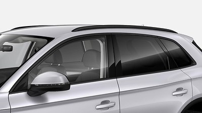 Privacy glass on rear and rear-side windows