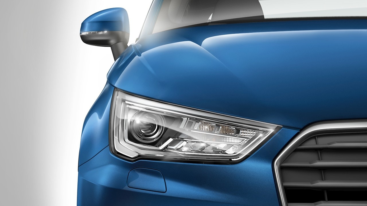 Xenon headlights with LED daytime running lights