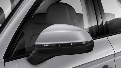 Capa do espelho retrovisor externo na cor do veículo