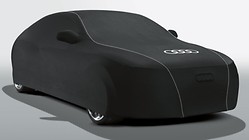 Car cover (indoor), with Audi rings