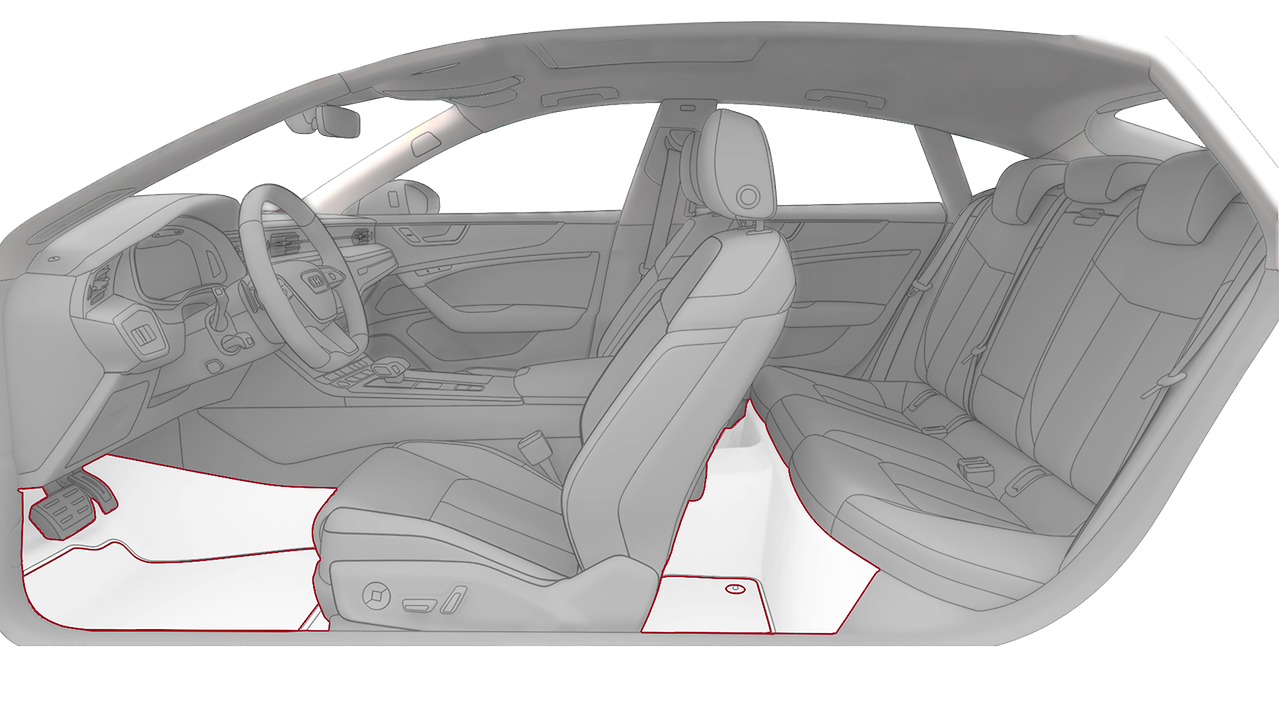 Carpete e tapetes Audi exclusive