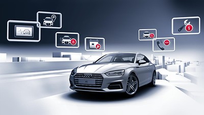 Audi connect : appel d&apos;urgence et appel d&apos;assistance