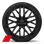 Light alloy wheel 8,5J + 11,0J x 20, 10-Speiche-Y, anthracite black, tires 245/30 + 305/30 R 20