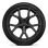 Wheels, 5-spoke Y-style, Matte Black, 9.0J|8.0J x 19, 265/30|245/35 R19 tires
