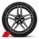 Wheels, 5-twin-spoke, anthracite black, glossy finish, 8.5J|11.0Jx19, tires 245/35|295/35 R19
