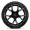 Wheels, 5-spoke Y-style, Black with graphic print, 9.0J|8.0J x 19, 265/30|245/35 R19 tires