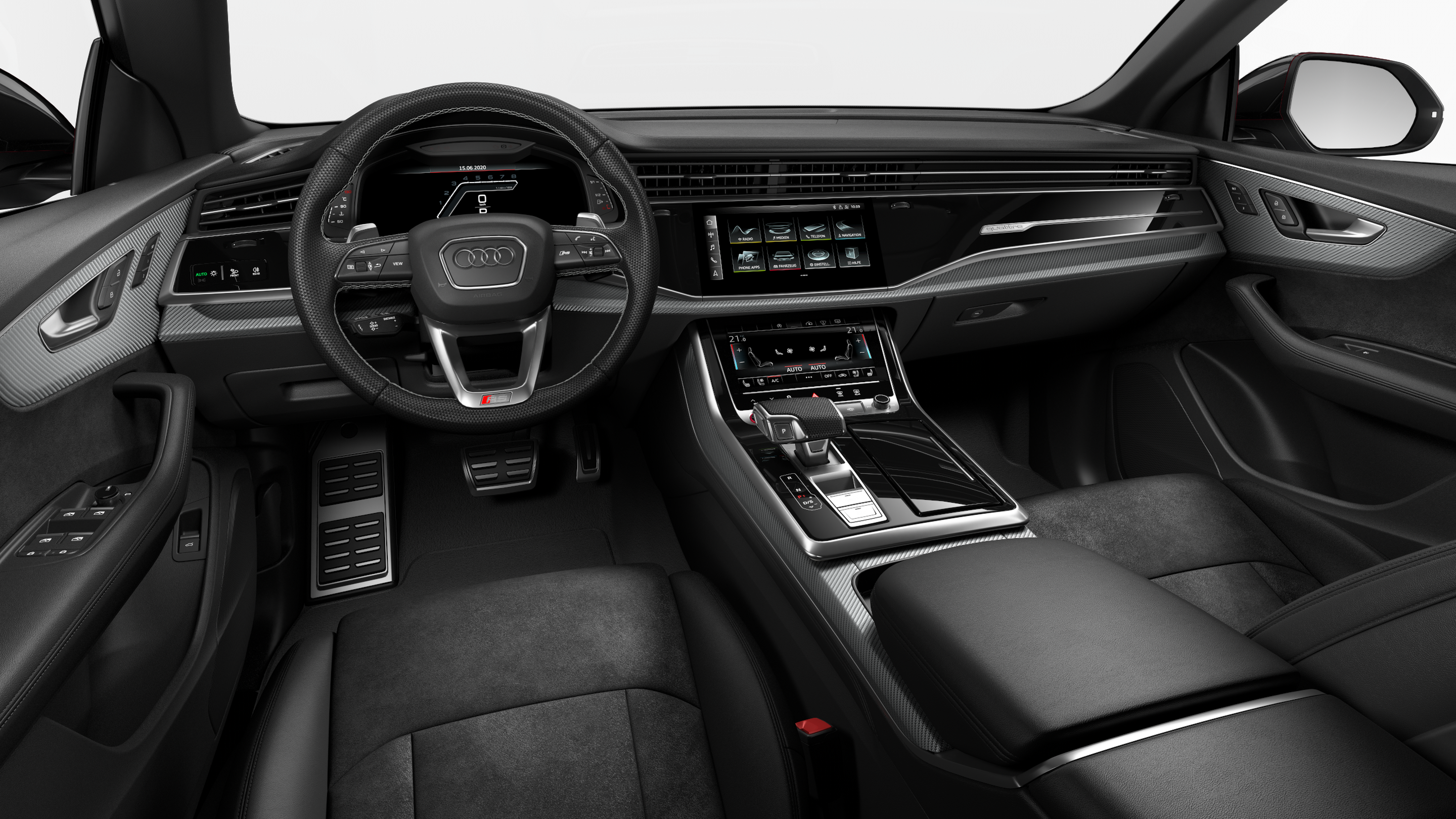 pics Audi Rsq8 Carbon Black Edition interieur rs q8 q8 audi deutschland