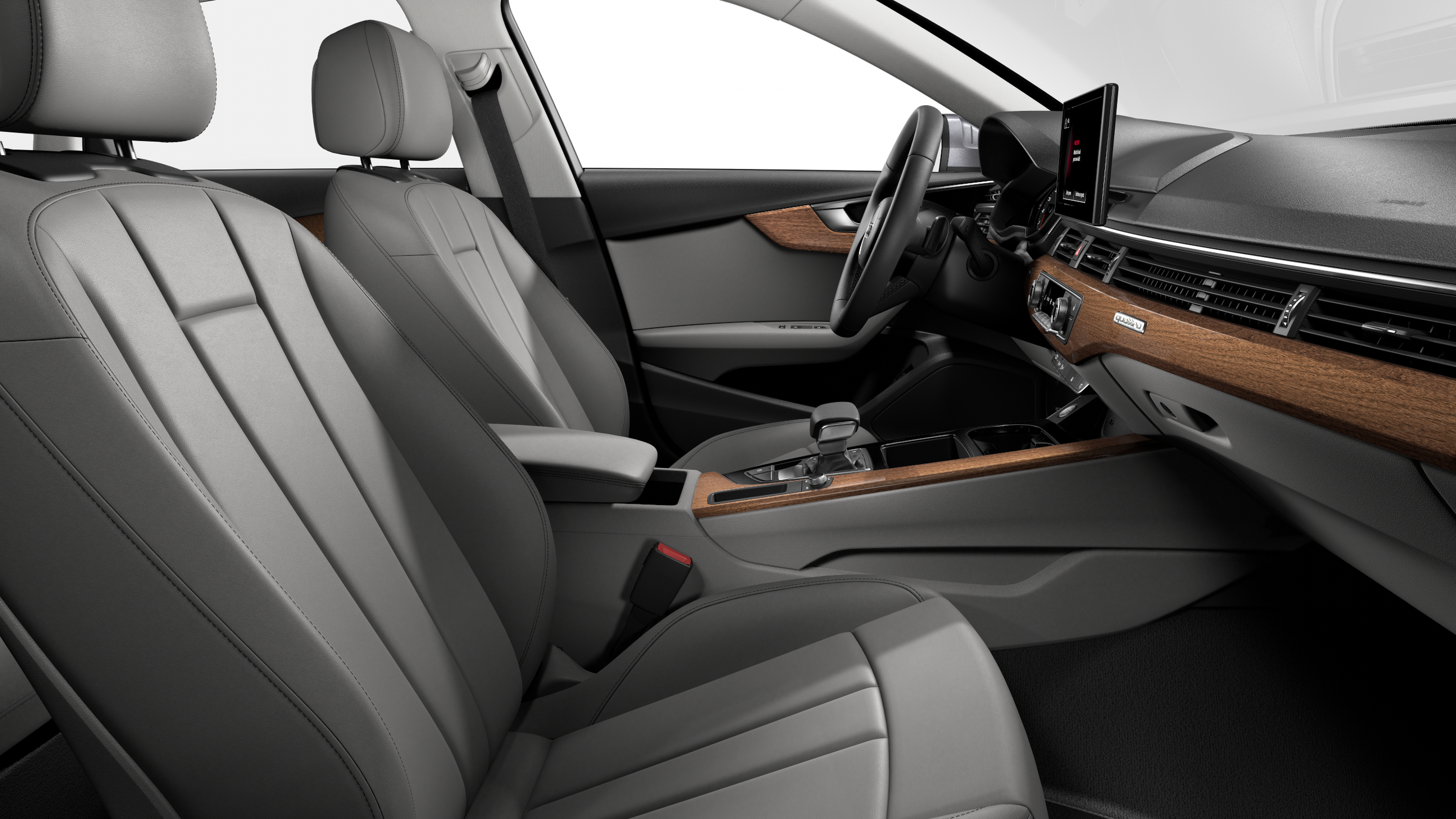 2022 Audi Nougat Brown And Black Interior Photos
