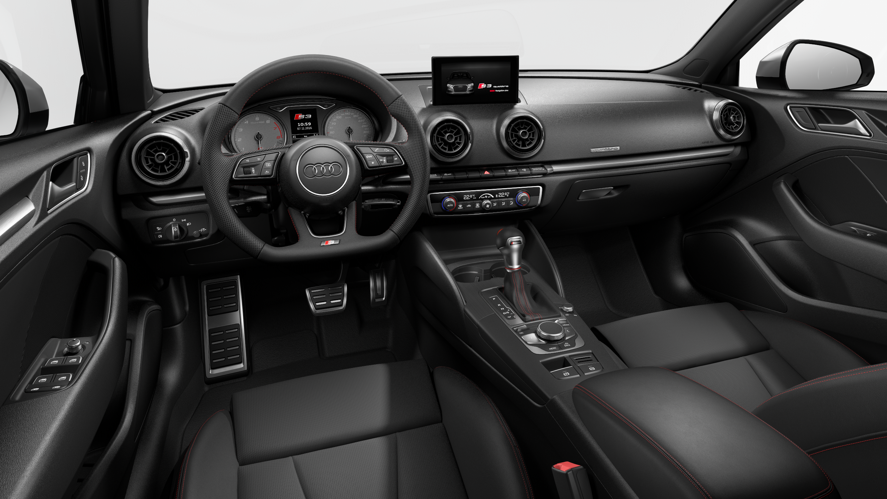 Interior > S3 Sportback > A3 > Audi Curacao