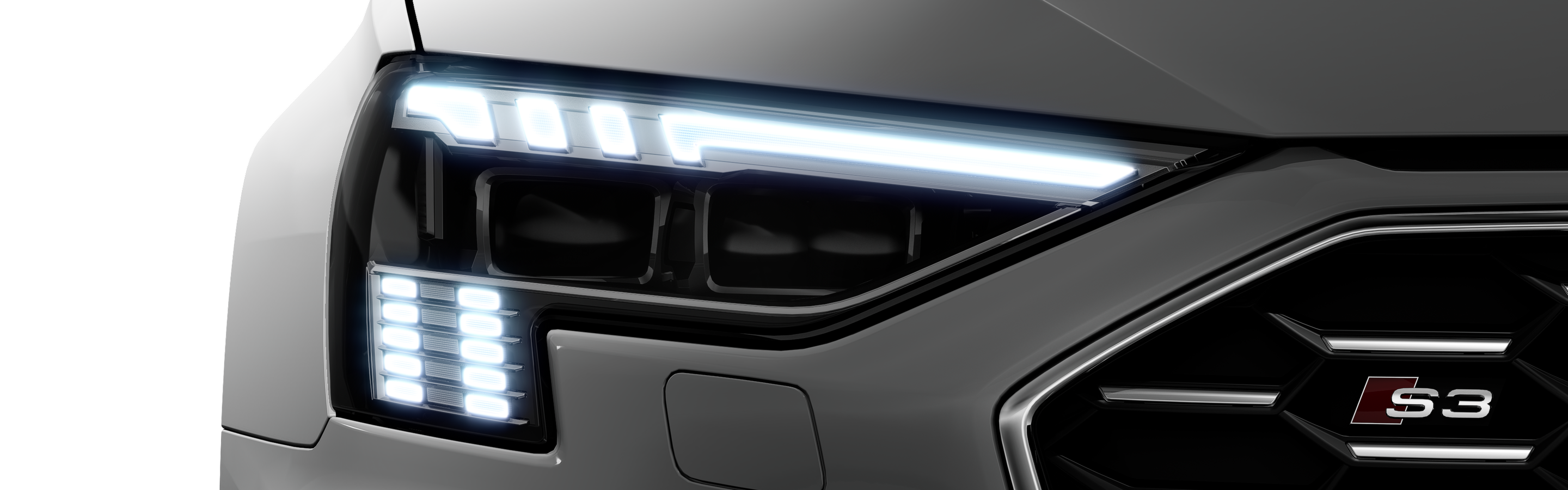 S3 Sedan headlight