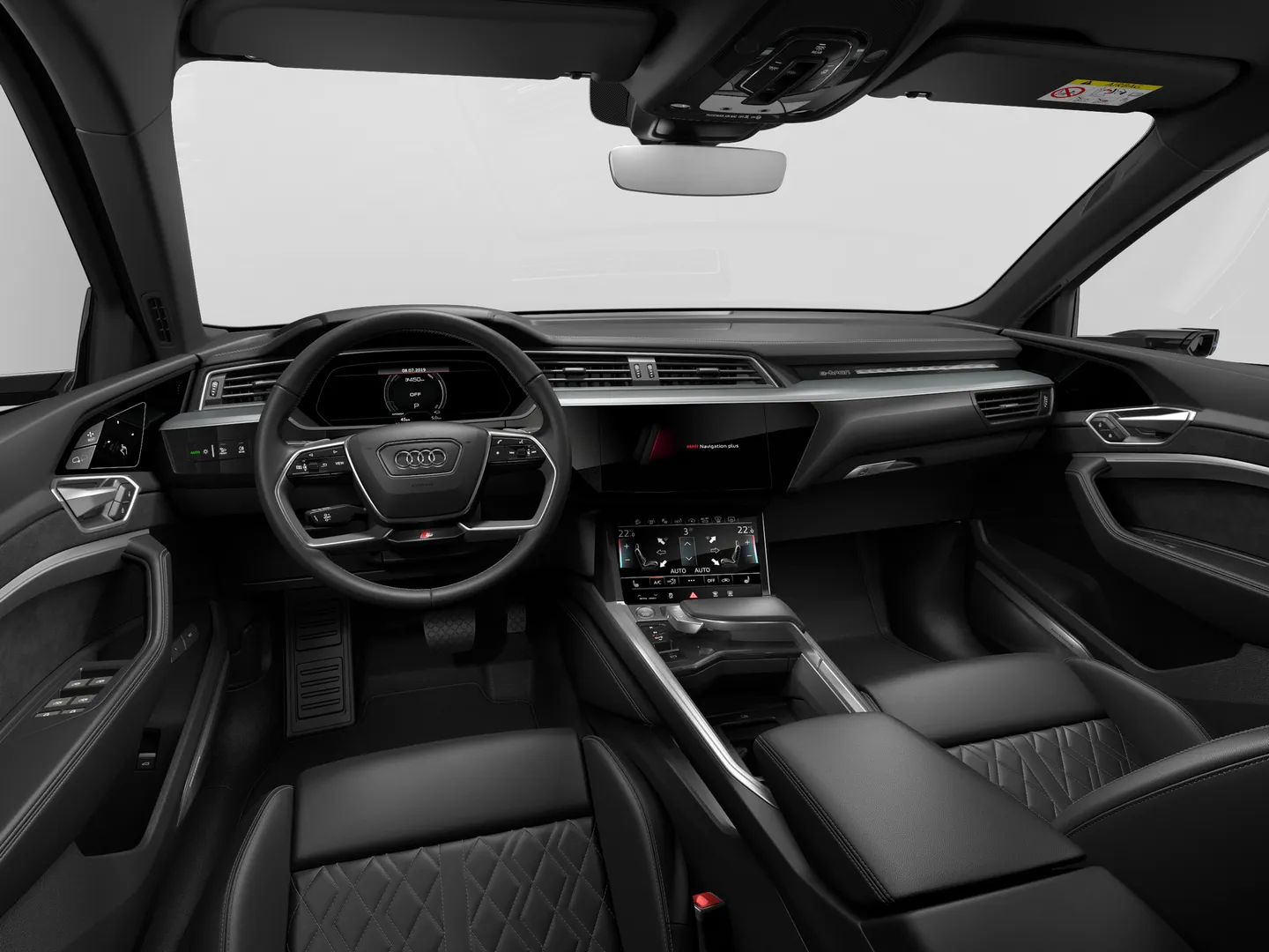 Image de Audi e-tron Sportback S line 55 quattro 300,00 kW - Vue tableau de bord