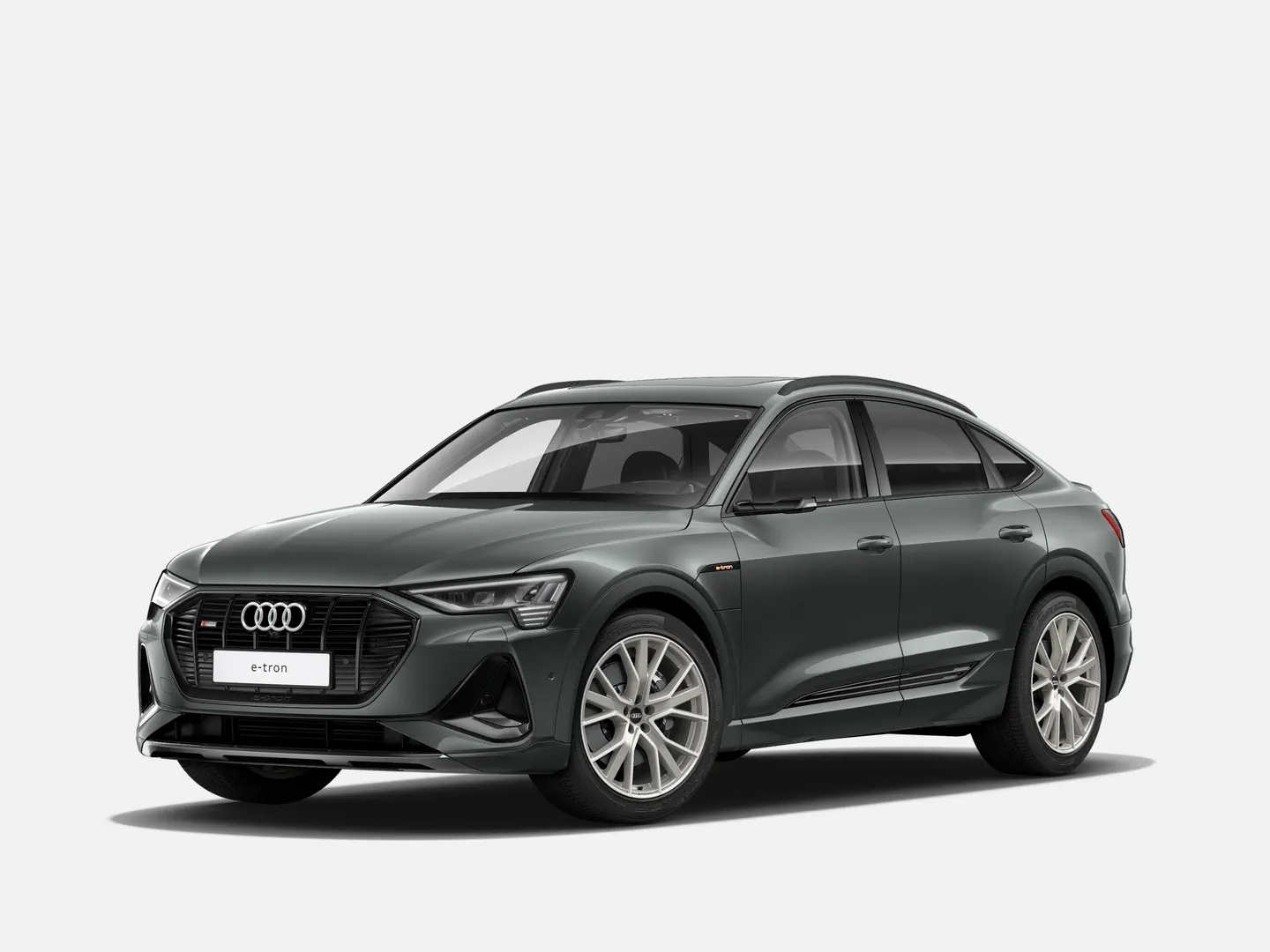 Image de Audi e-tron Sportback S line 55 quattro 300,00 kW - Vue avant 3/4