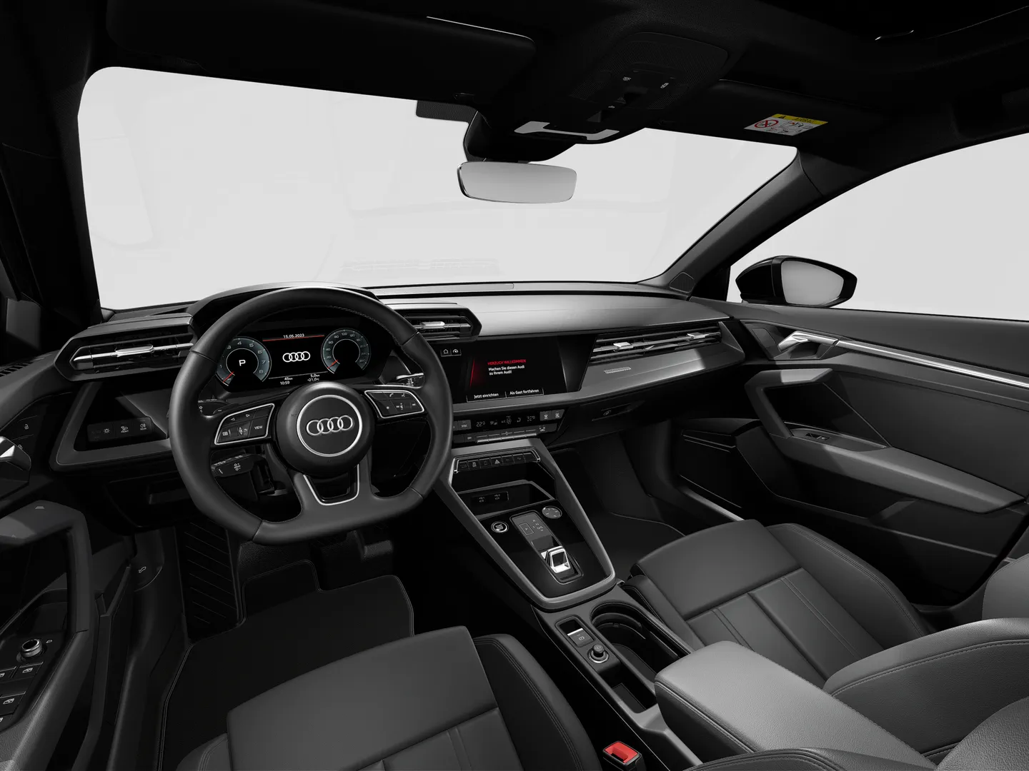 Image about Audi A3 Sedã Performance Black 40 TFSI 204 cv S tronic