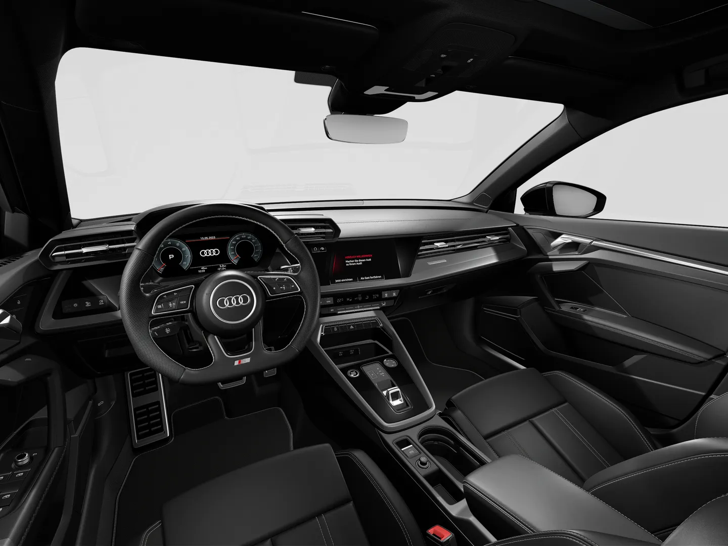 Image about Audi A3 Sportback Performance Black 40 TFSI 204 cv S tronic