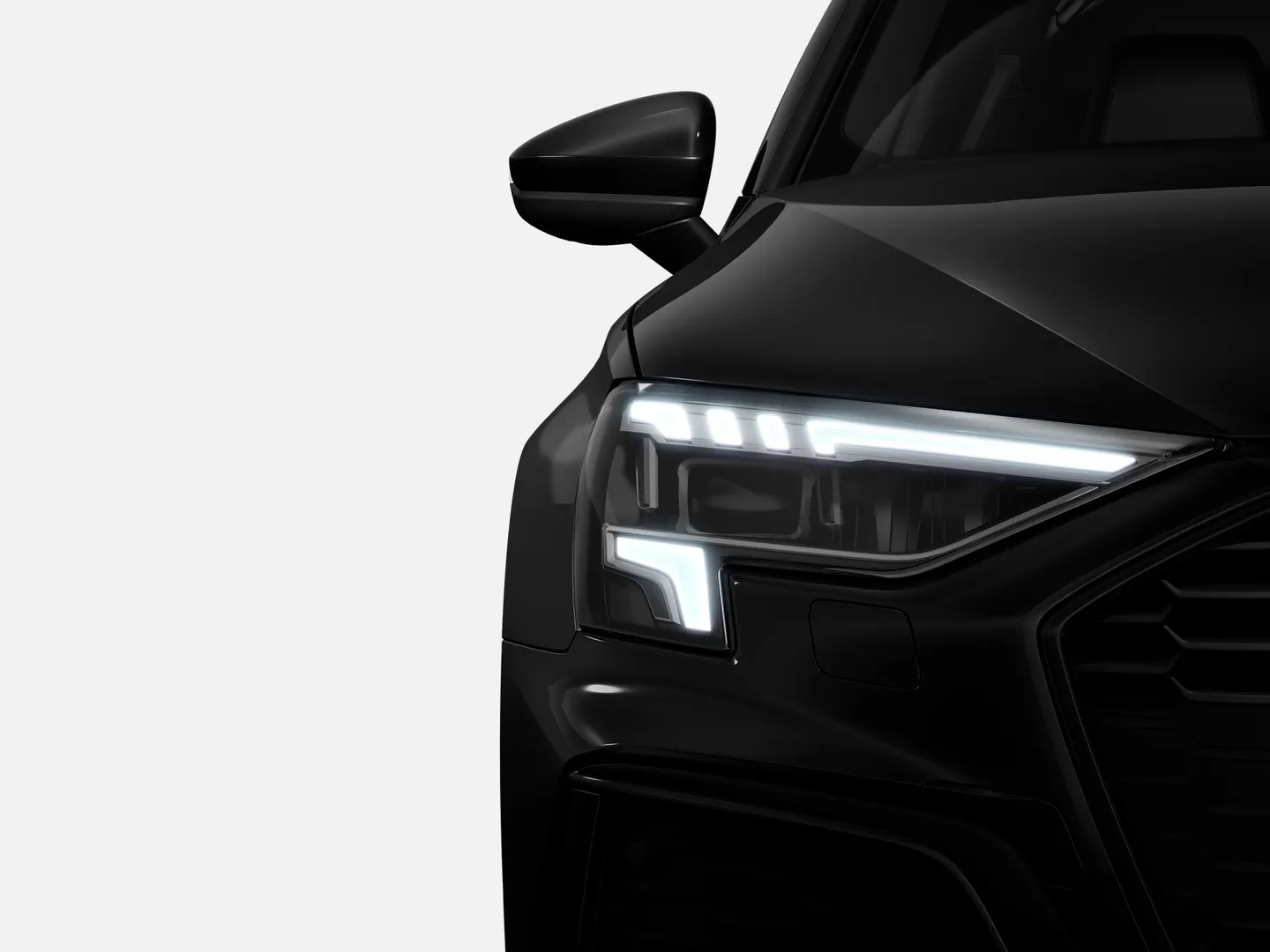 Image about Audi A3 Sportback Performance Black 40 TFSI 204 cv S tronic