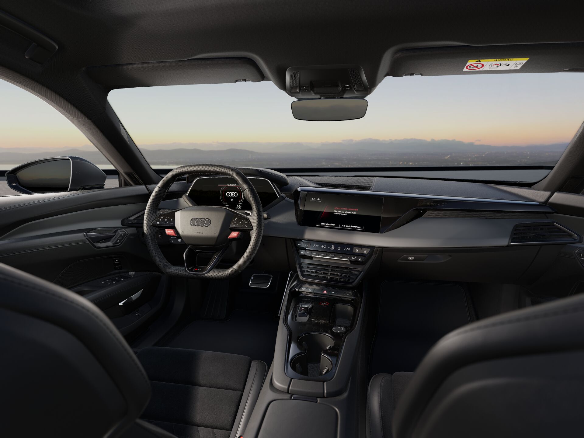 RS e-tron GT INTERIOR-DASHBOARD-DASHBOARD