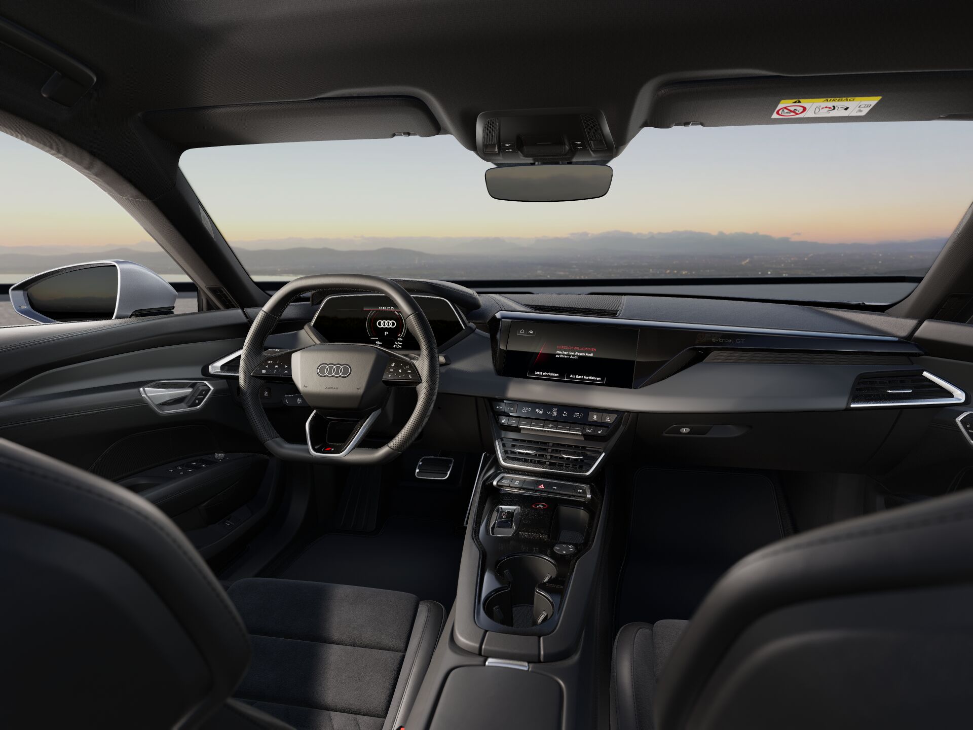 S e-tron GT INTERIOR-DASHBOARD-DASHBOARD