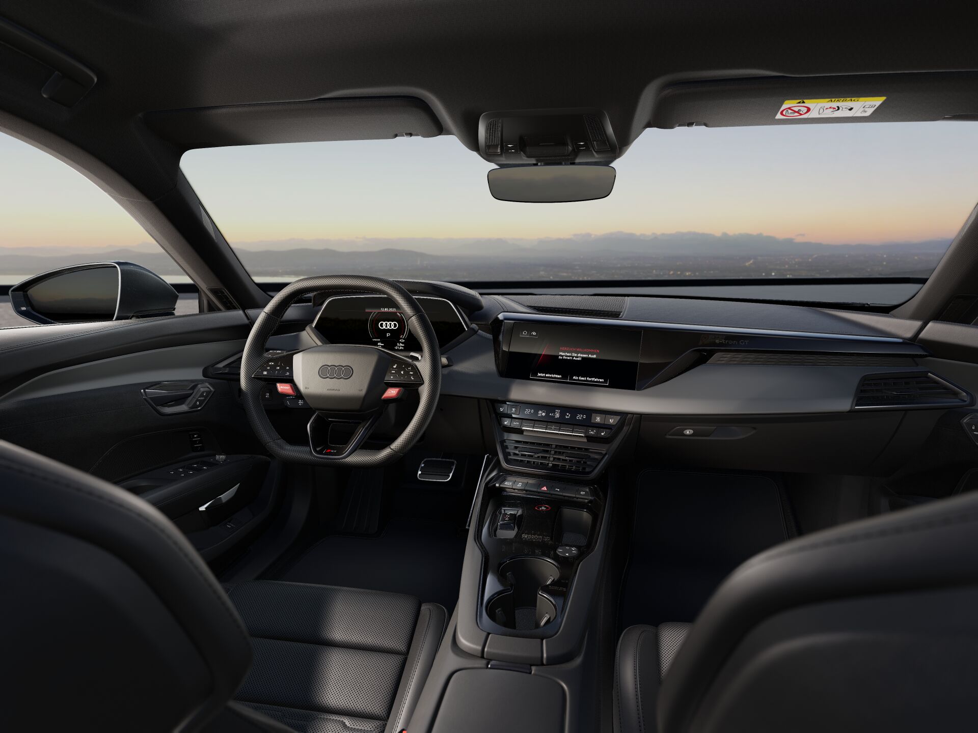 RS e-tron GT INTERIOR-DASHBOARD-DASHBOARD