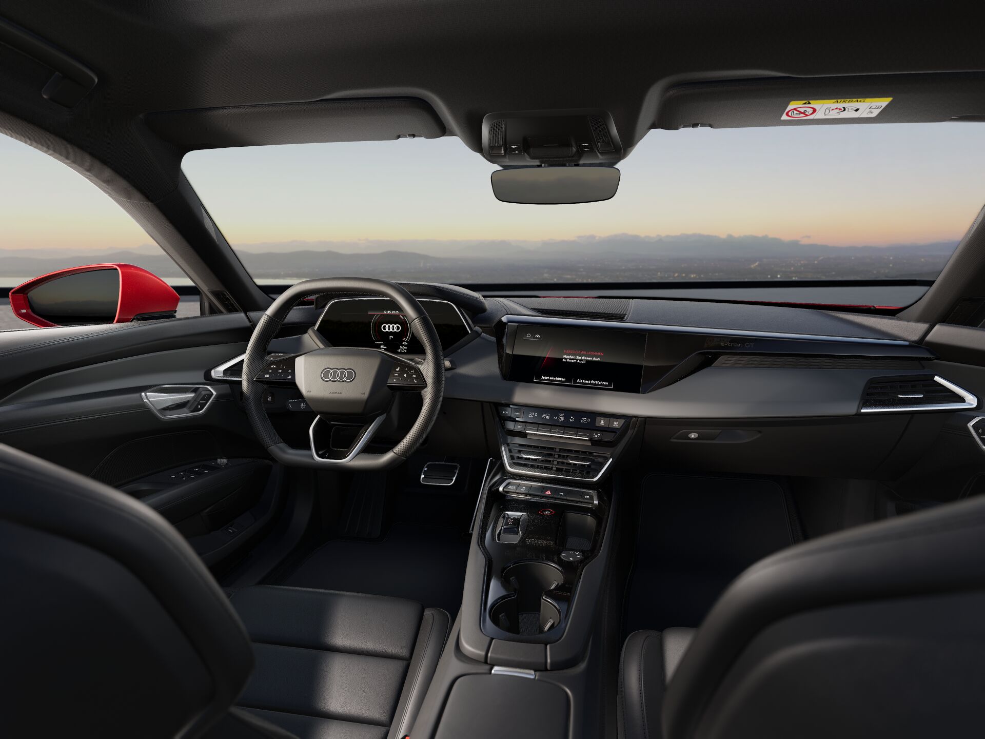 e-tron GT quattro INTERIOR-DASHBOARD-DASHBOARD