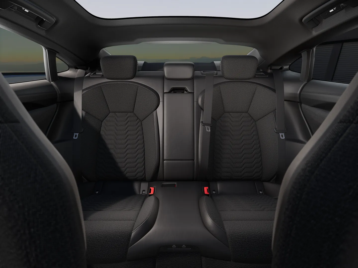 Audi e-tron GT e-tron GT quattro kW リヤシート