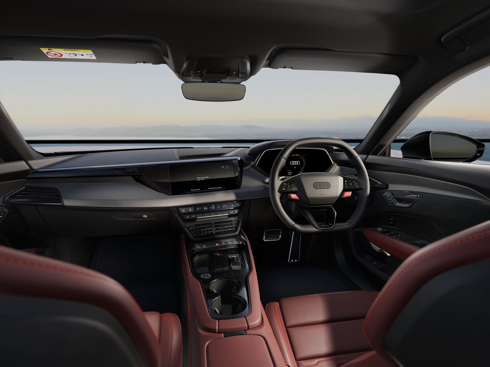 RS e-tron GT performance INTERIOR-DASHBOARD-DASHBOARD