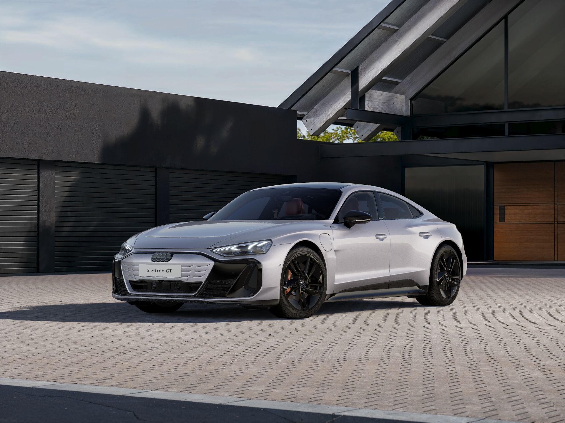 The new Audi S e-tron GT EXTERIOR-FRONT-3-4