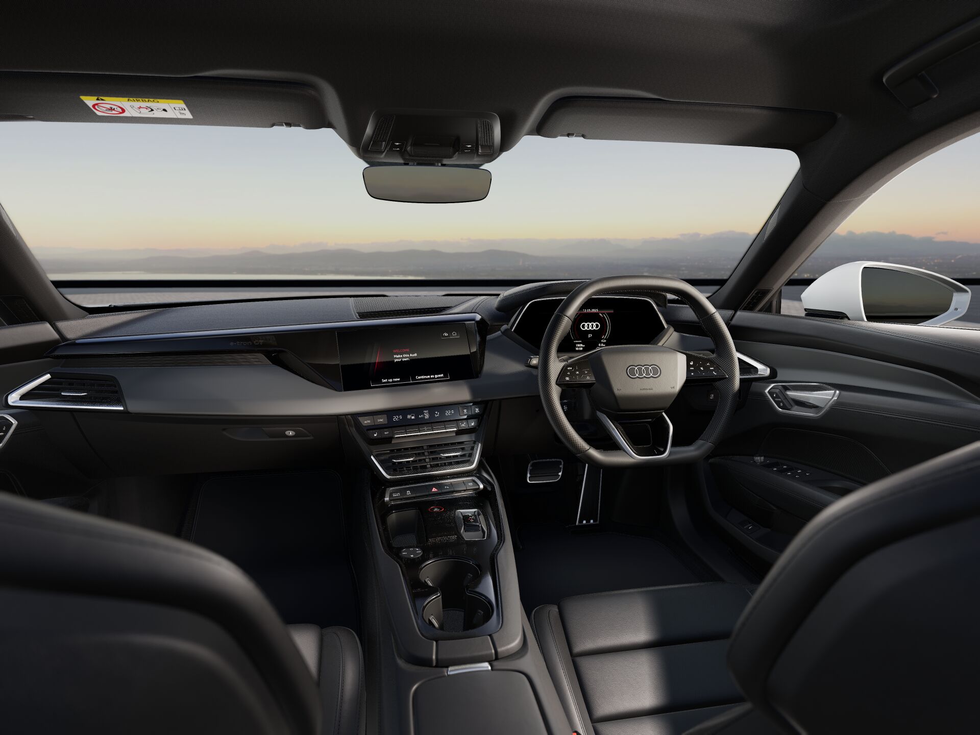 e-tron GT quattro INTERIOR-DASHBOARD-DASHBOARD