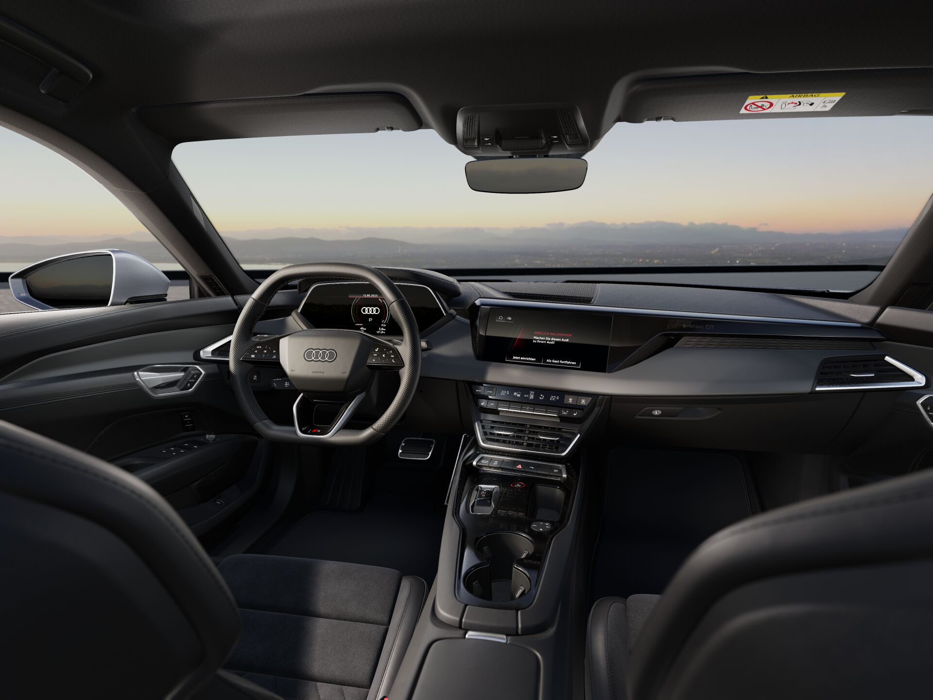S e-tron GT INTERIOR-DASHBOARD-DASHBOARD