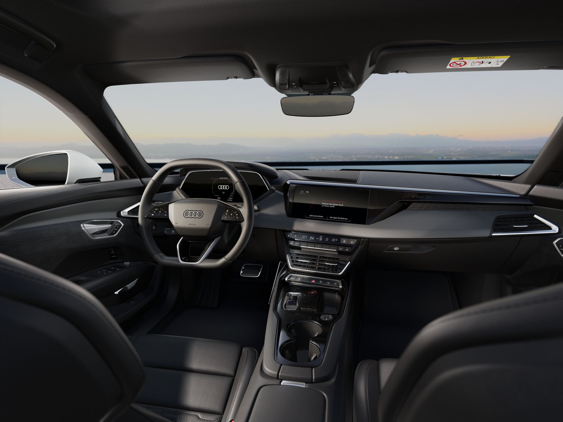 Nouvelle e-tron GT quattro INTERIOR-DASHBOARD-DASHBOARD