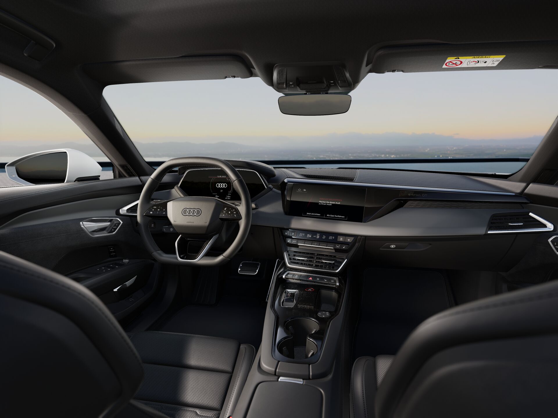 Nouvelle e-tron GT quattro INTERIOR-DASHBOARD-DASHBOARD