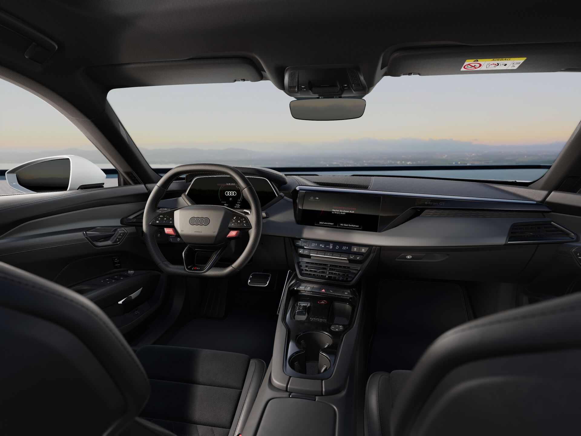 RS e-tron GT INTERIOR-DASHBOARD-DASHBOARD
