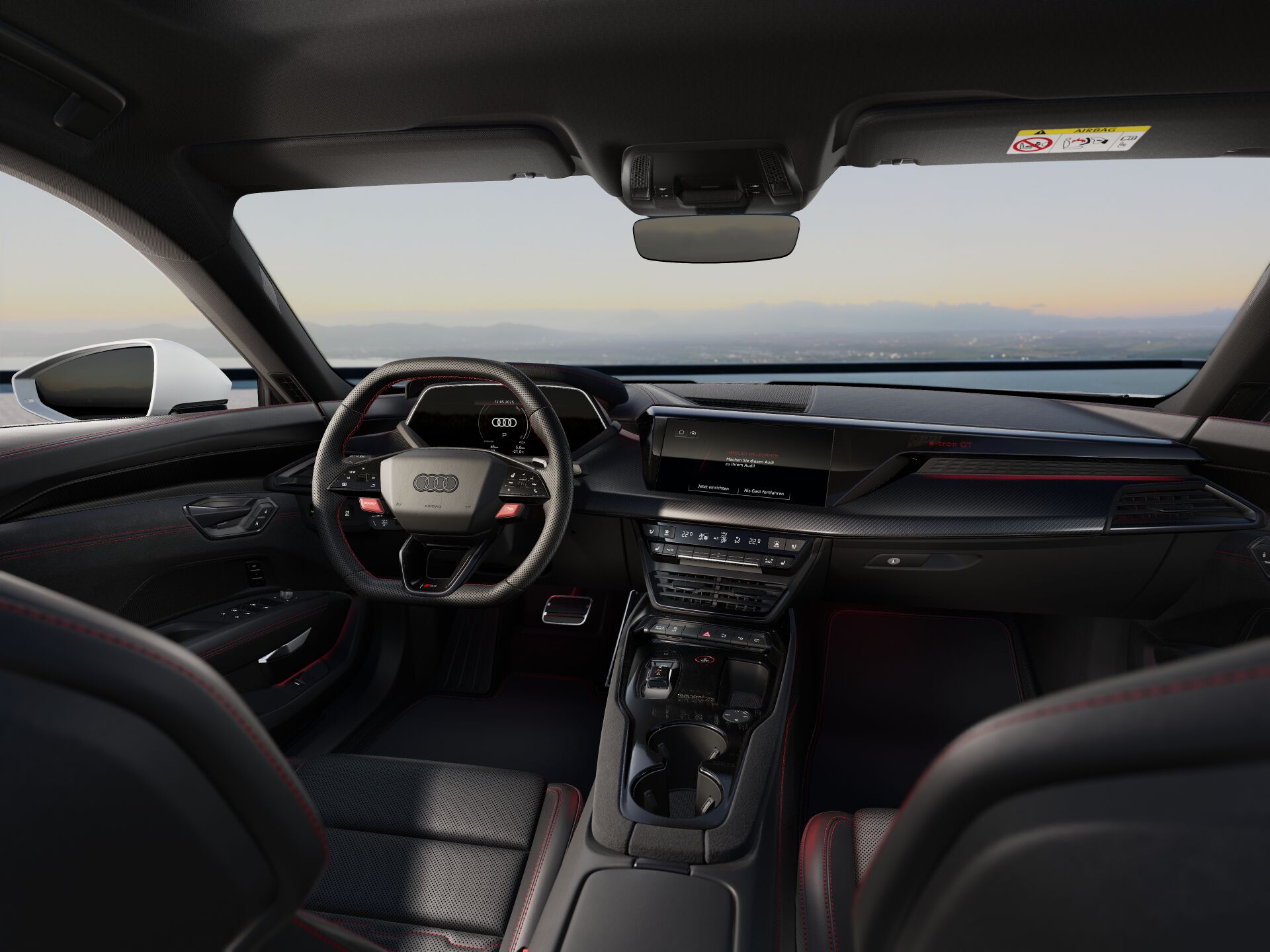 Nouvelle RS e-tron GT INTERIOR-DASHBOARD-DASHBOARD