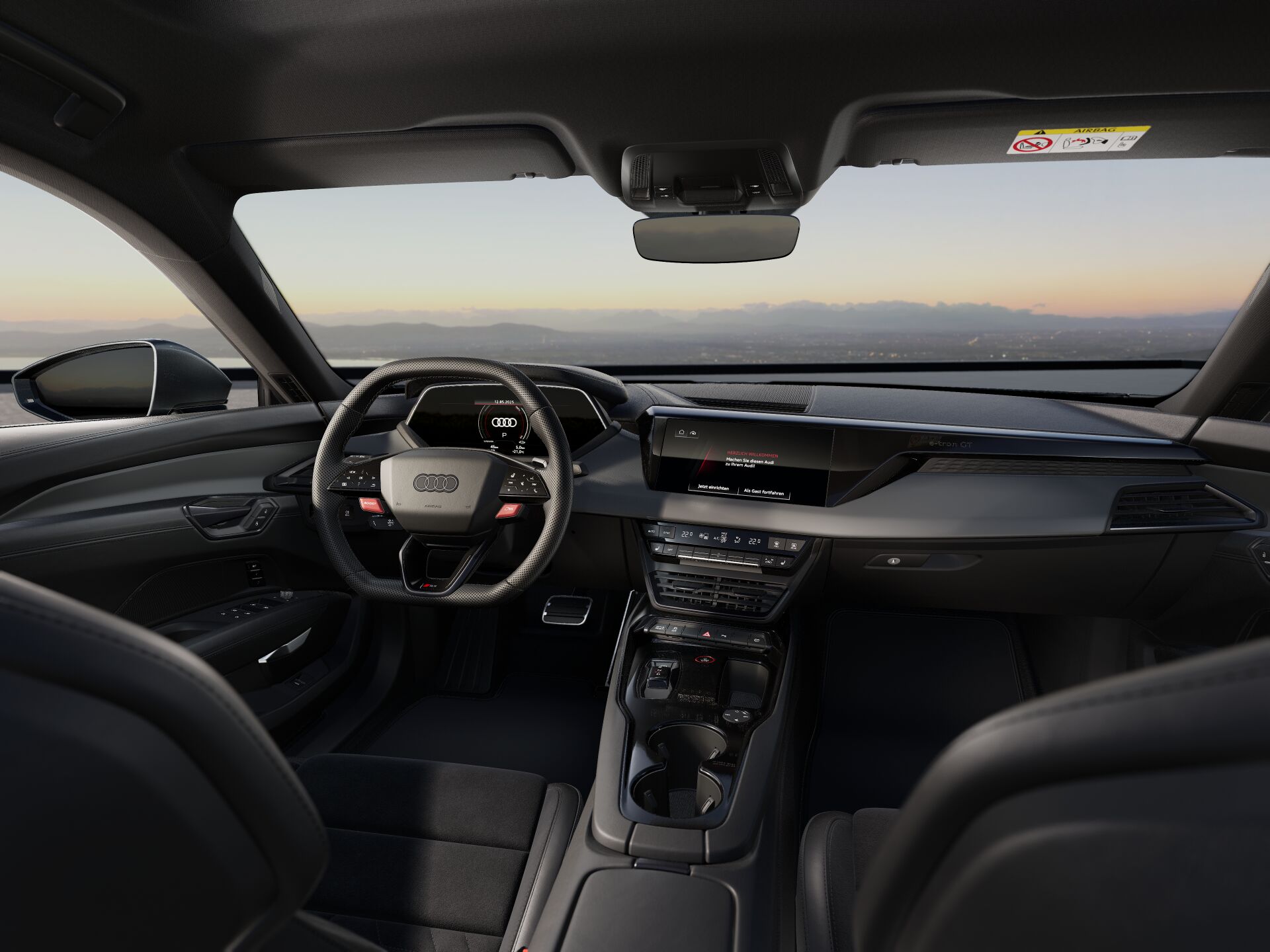 RS e-tron GT INTERIOR-DASHBOARD-DASHBOARD
