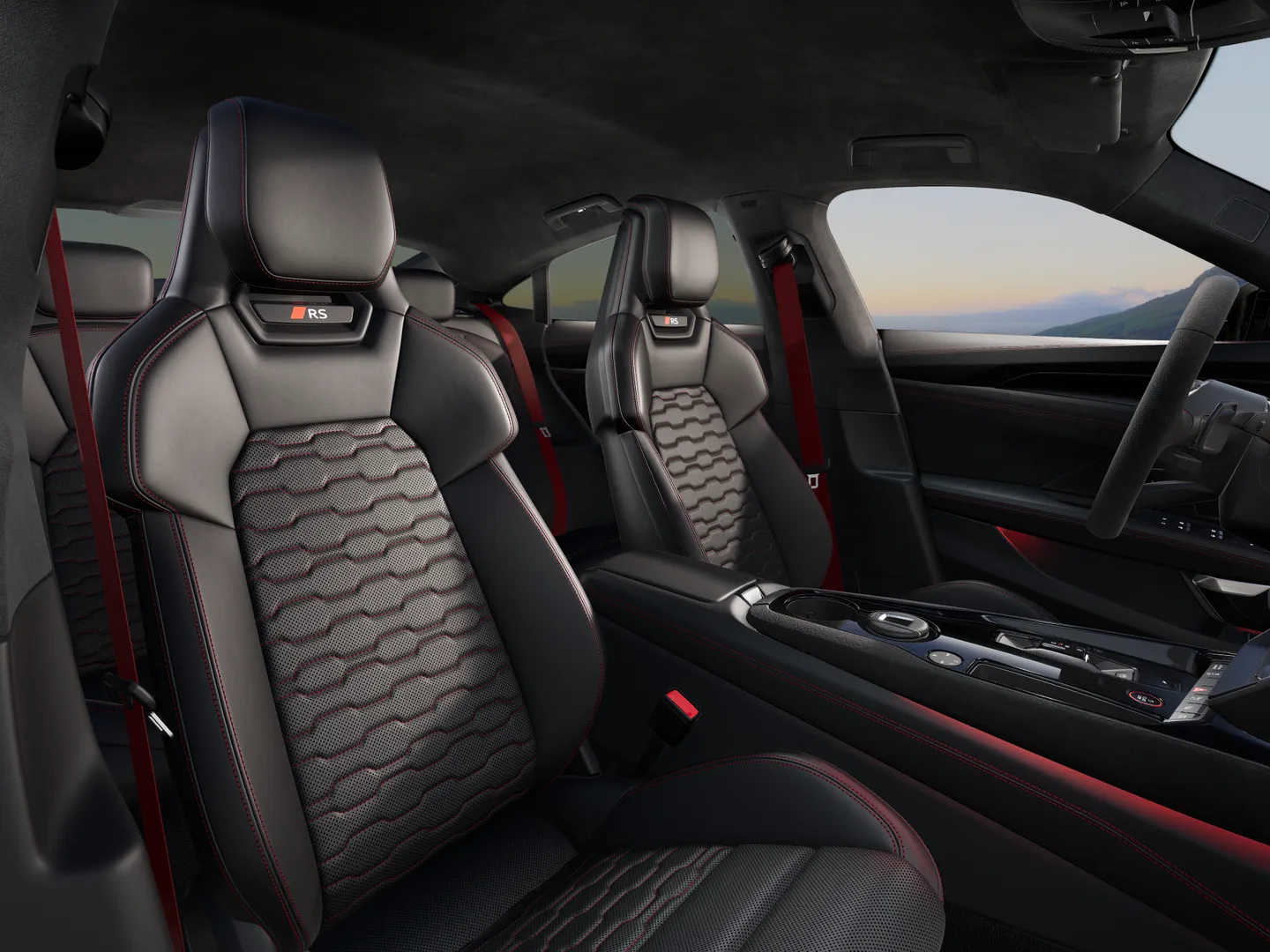 Zdjęcie&nbsp;Audi RS e-tron GT&nbsp;RS e-tron GT 570,00 kW&nbsp;– Ujęcie: przednie fotele