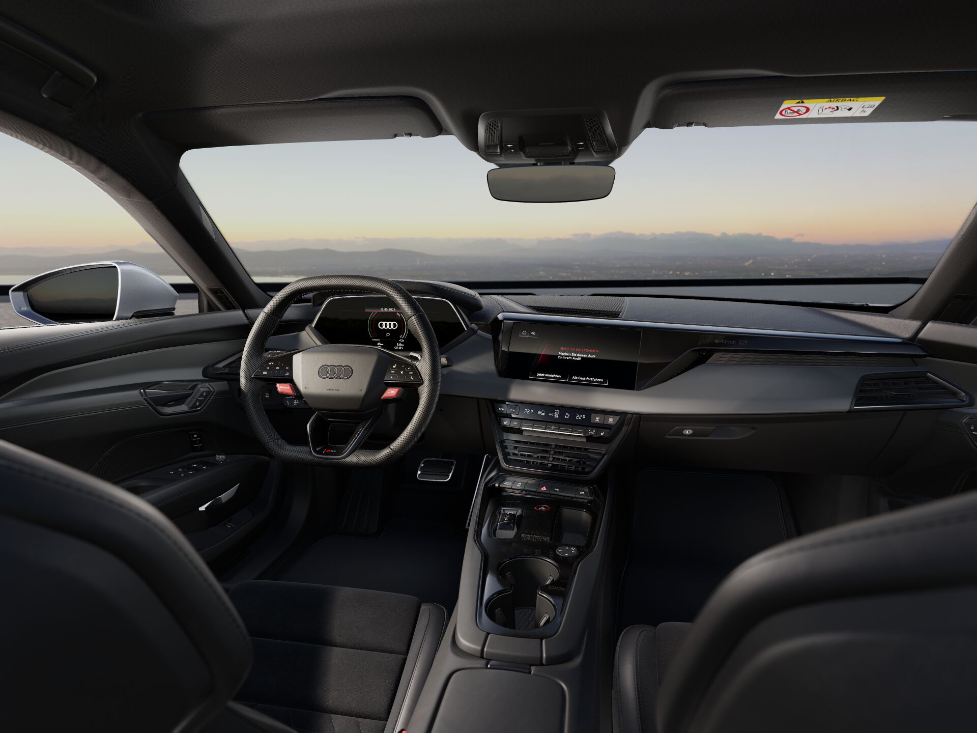 RS e-tron GT INTERIOR-DASHBOARD-DASHBOARD