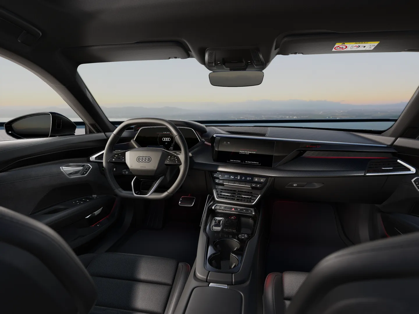 Zdjęcie&nbsp;Audi e-tron GT&nbsp;e-tron GT quattro 370,00 kW&nbsp;– Ujęcie: deska rozdzielcza
