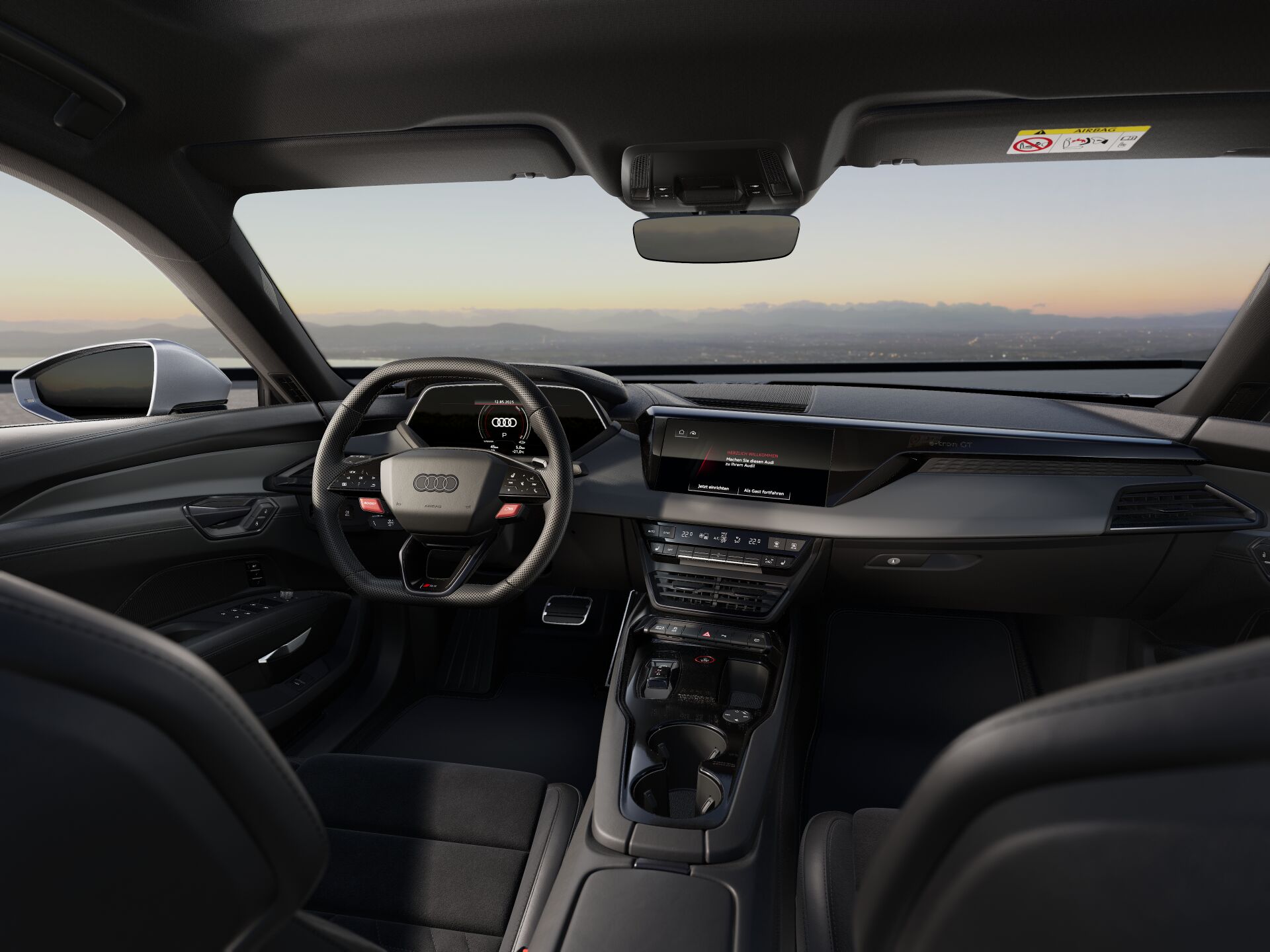 RS e-tron GT INTERIOR-DASHBOARD-DASHBOARD