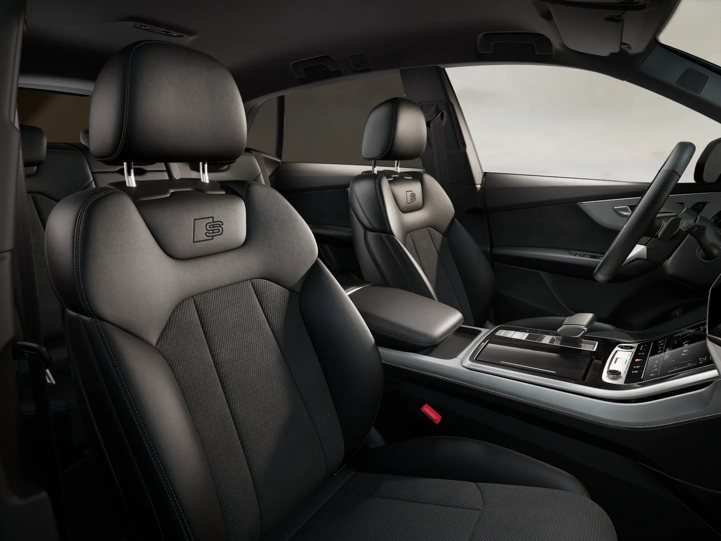 Zdjęcie&nbsp;Audi Q8 SUV TFSI e&nbsp;TFSI e quattro 290 kW tiptronic&nbsp;– Ujęcie: przednie fotele