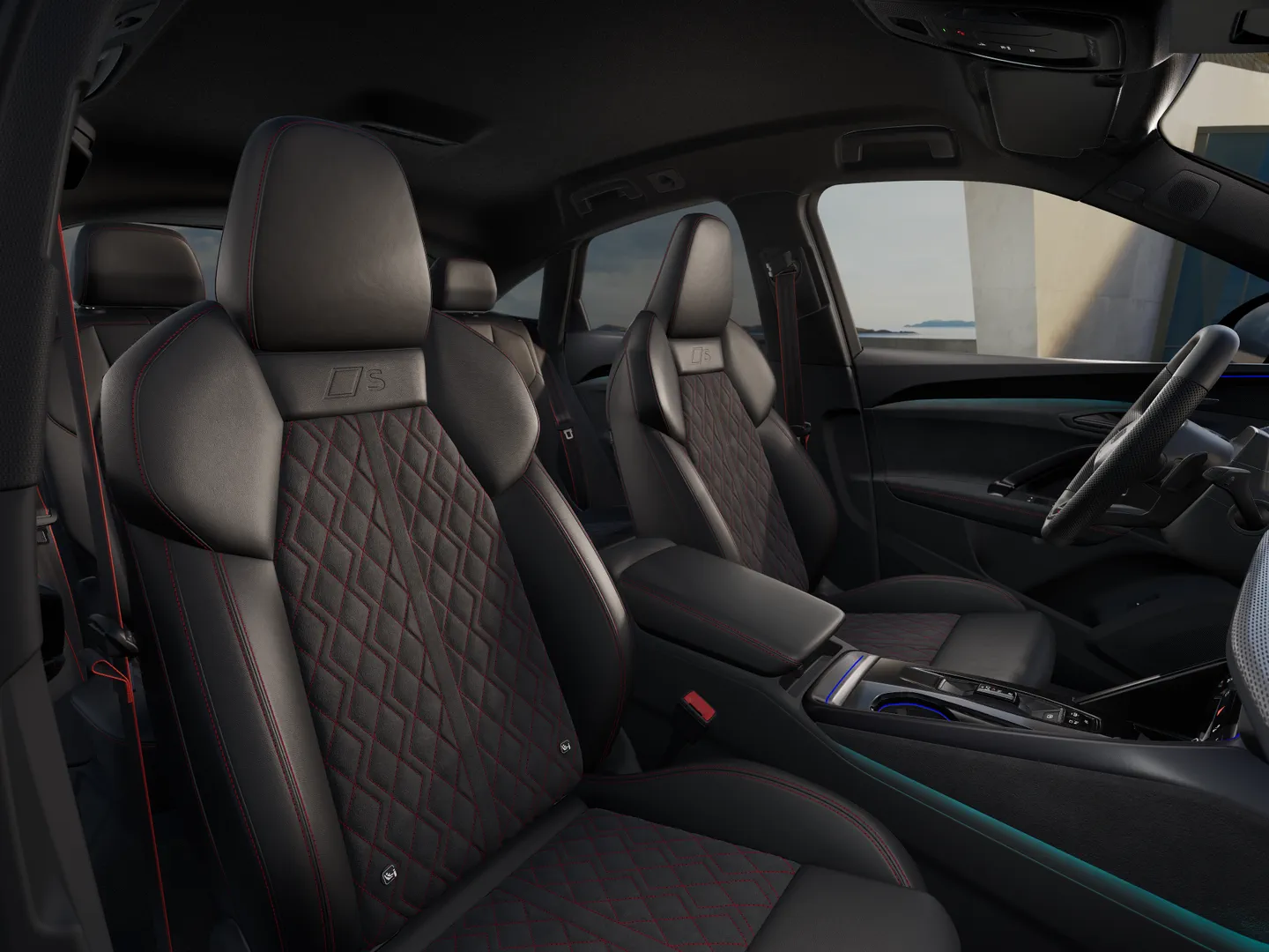 Zdjęcie Audi SQ5 Sportback SQ5 Sportback TFSI 270 kW S tronic – Ujęcie: przednie fotele