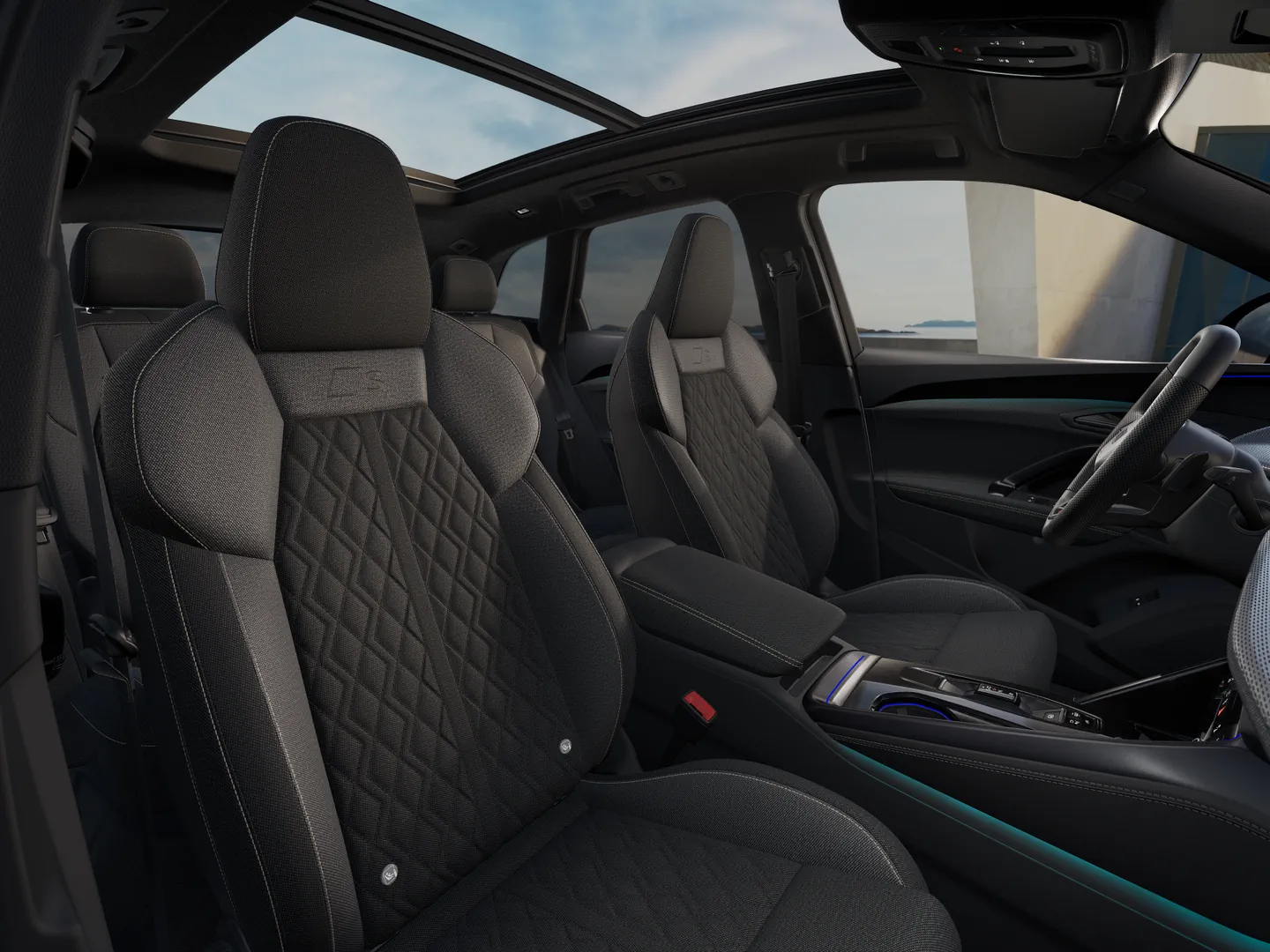 Immagine di Audi Q5 SUV e-hybrid S line edition e-hybrid quattro 220 kWS tronic - Vista: Sedili anteriori