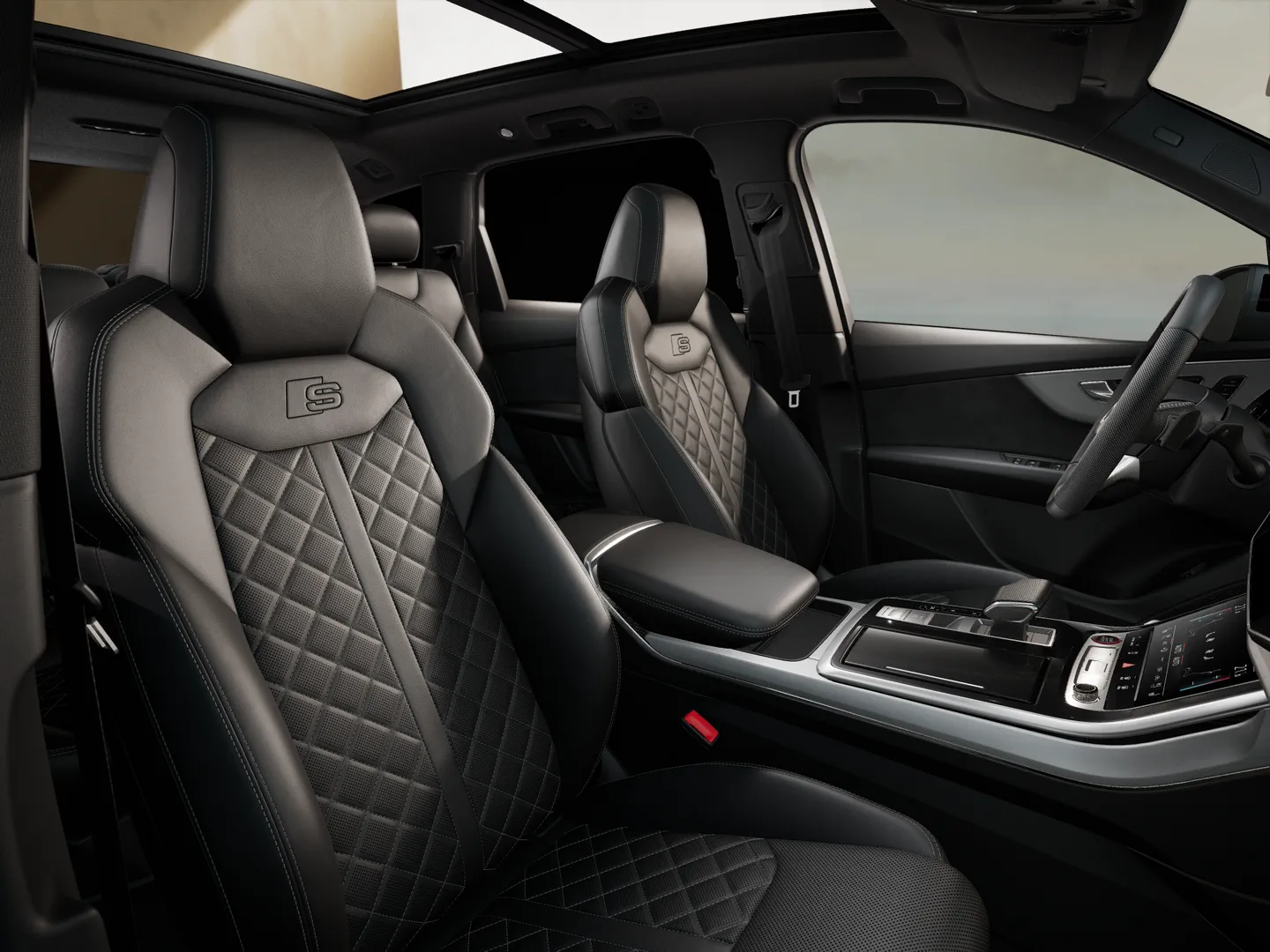 Zdjęcie Audi SQ7 SUV SQ7 SUV TFSI 373 kW tiptronic – Ujęcie: przednie fotele