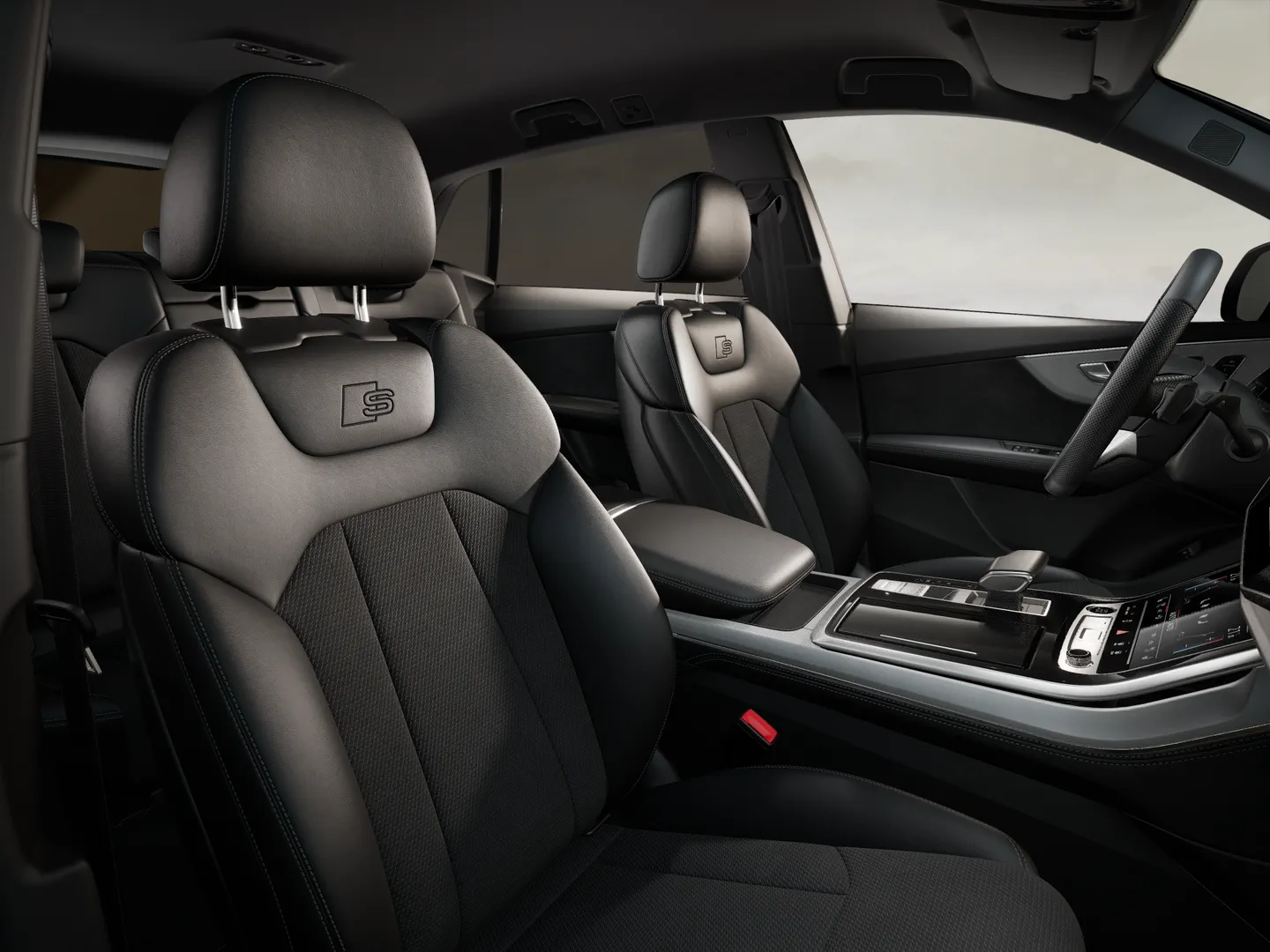 Zdjęcie Audi Q8 SUV TFSI e 55 TFSI e quattro 290(394) kW(KM) tiptronic – Ujęcie: przednie fotele