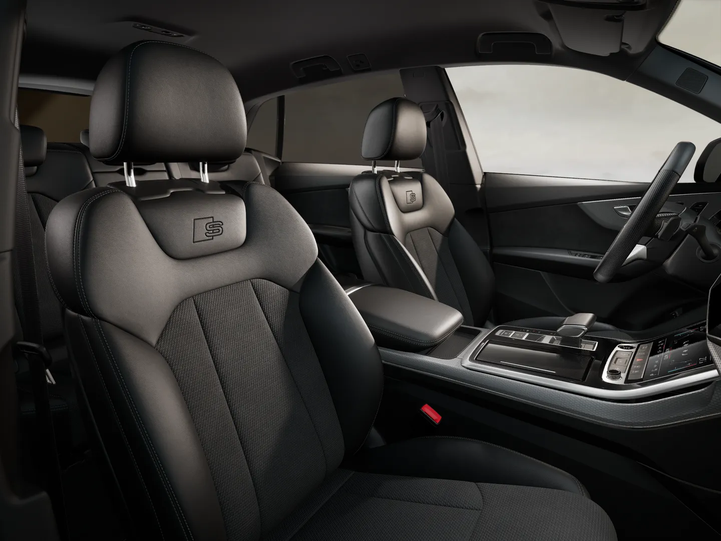 Zdjęcie&nbsp;Audi Q8 SUV TFSI e&nbsp;TFSI e quattro 360 kW tiptronic&nbsp;– Ujęcie: przednie fotele