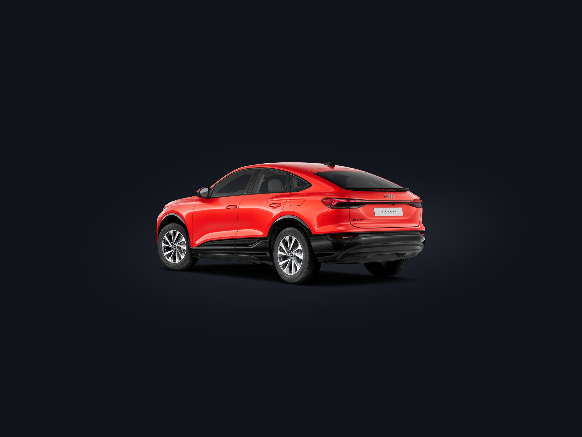 Q6 Sportback e-tron 3/4 rear