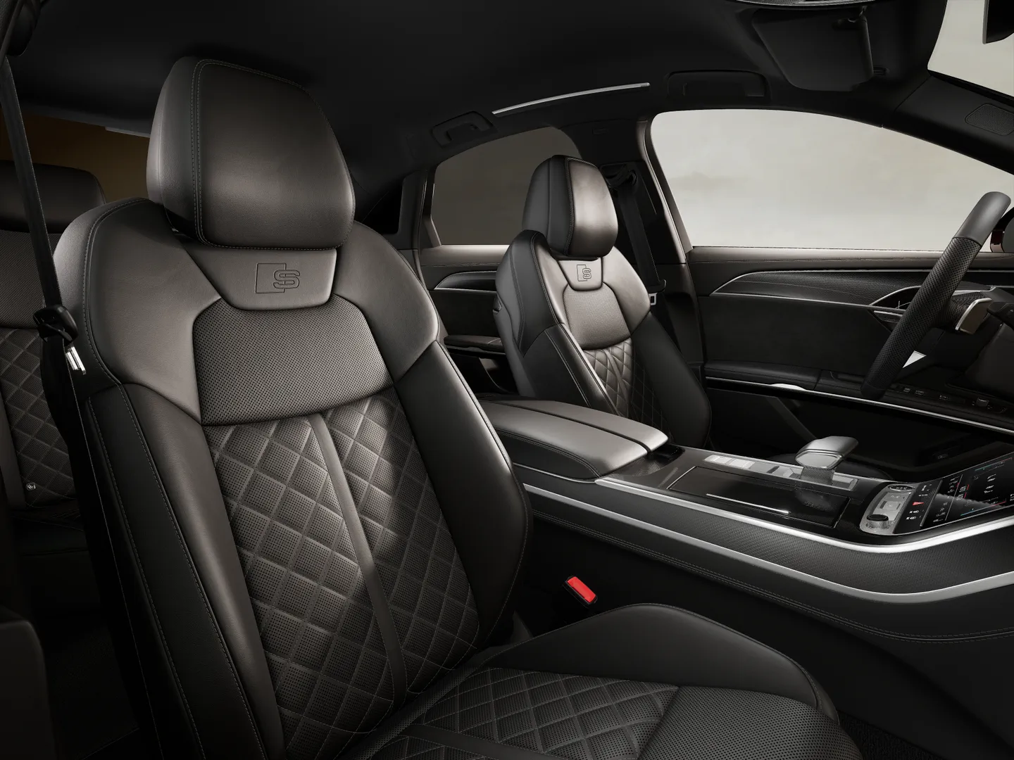 Zdjęcie&nbsp;Audi A8&nbsp;50 TDI quattro 210(286) kW(KM) tiptronic&nbsp;– Ujęcie: przednie fotele