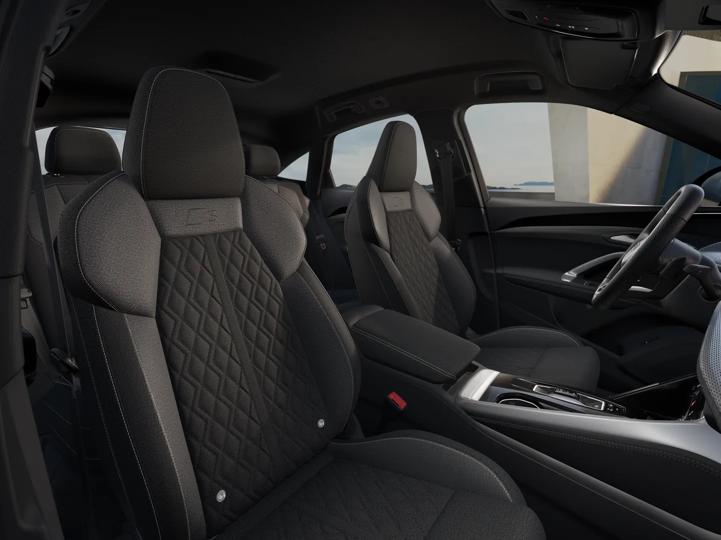 Zdjęcie Audi Q5 Sportback TDI quattro 150 kW S tronic – Ujęcie: przednie fotele