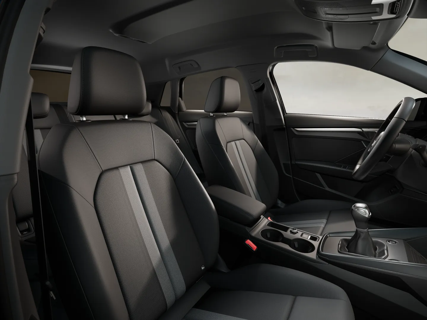 Zdjęcie Audi A3 Sportback TFSI 85 kW 6 biegów – Ujęcie: przednie fotele