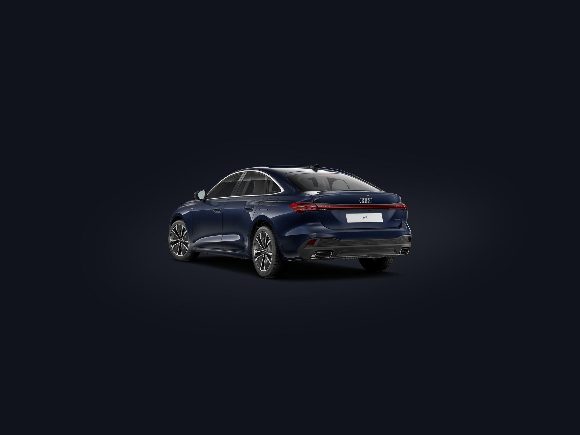 A5 Saloon e-hybrid 3/4 rear